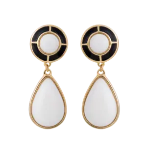 Dark earrings